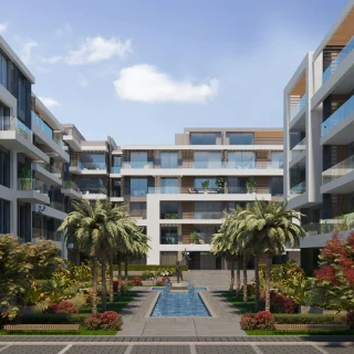 بنتهاوس رائعة 200م للبيع في موقع مميز جدا داخل كمبوند الباتيو سولا