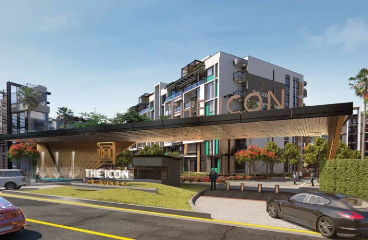 شقة للبيع في كمبوند ذا ايكون ريزيدنس 2 بمساحة 250م