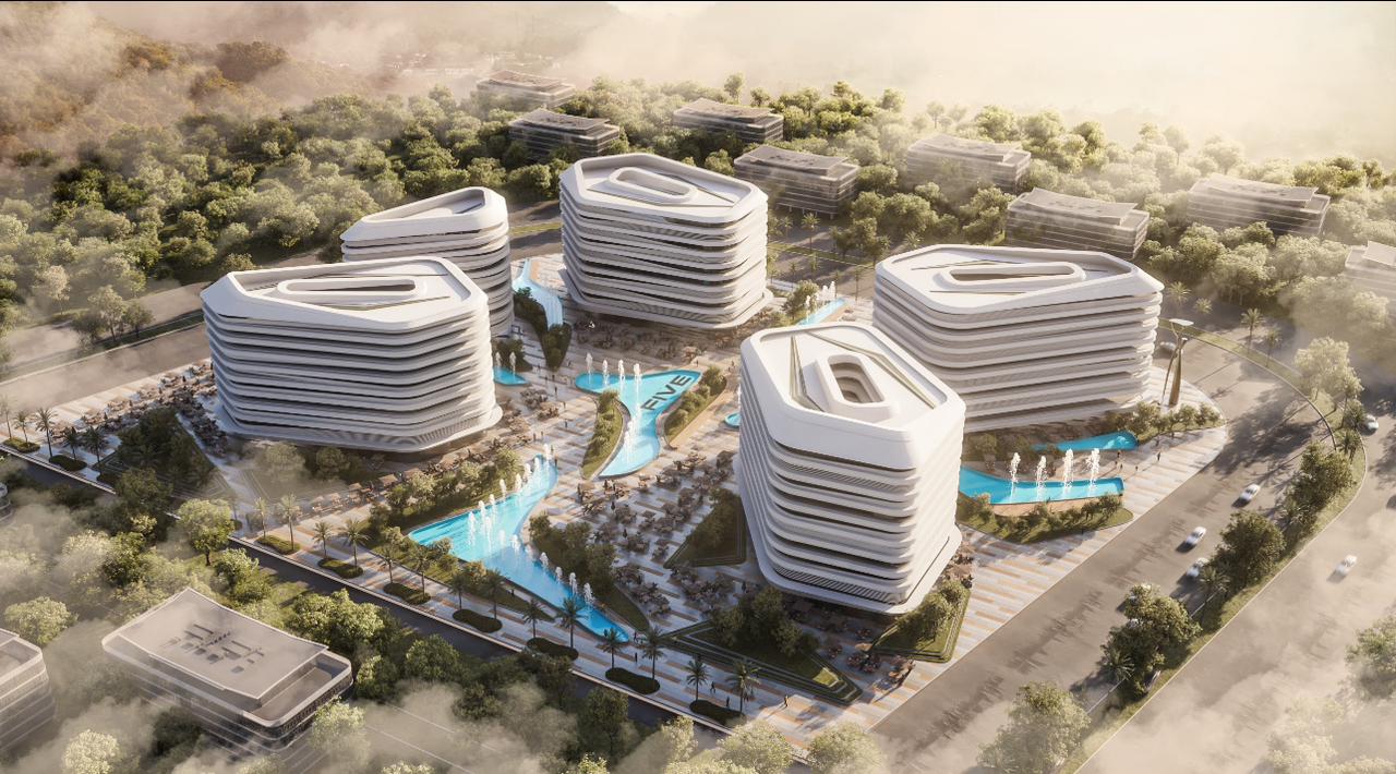 بادر بحجز مكتبك في مول ذا فايف العاصمة الجديدة 100 متراً