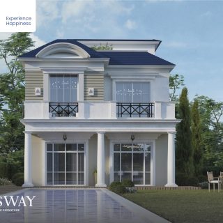 بمساحة 350 متراً توين هاوس للبيع في كمبوند كينجز واي ماونتن فيو