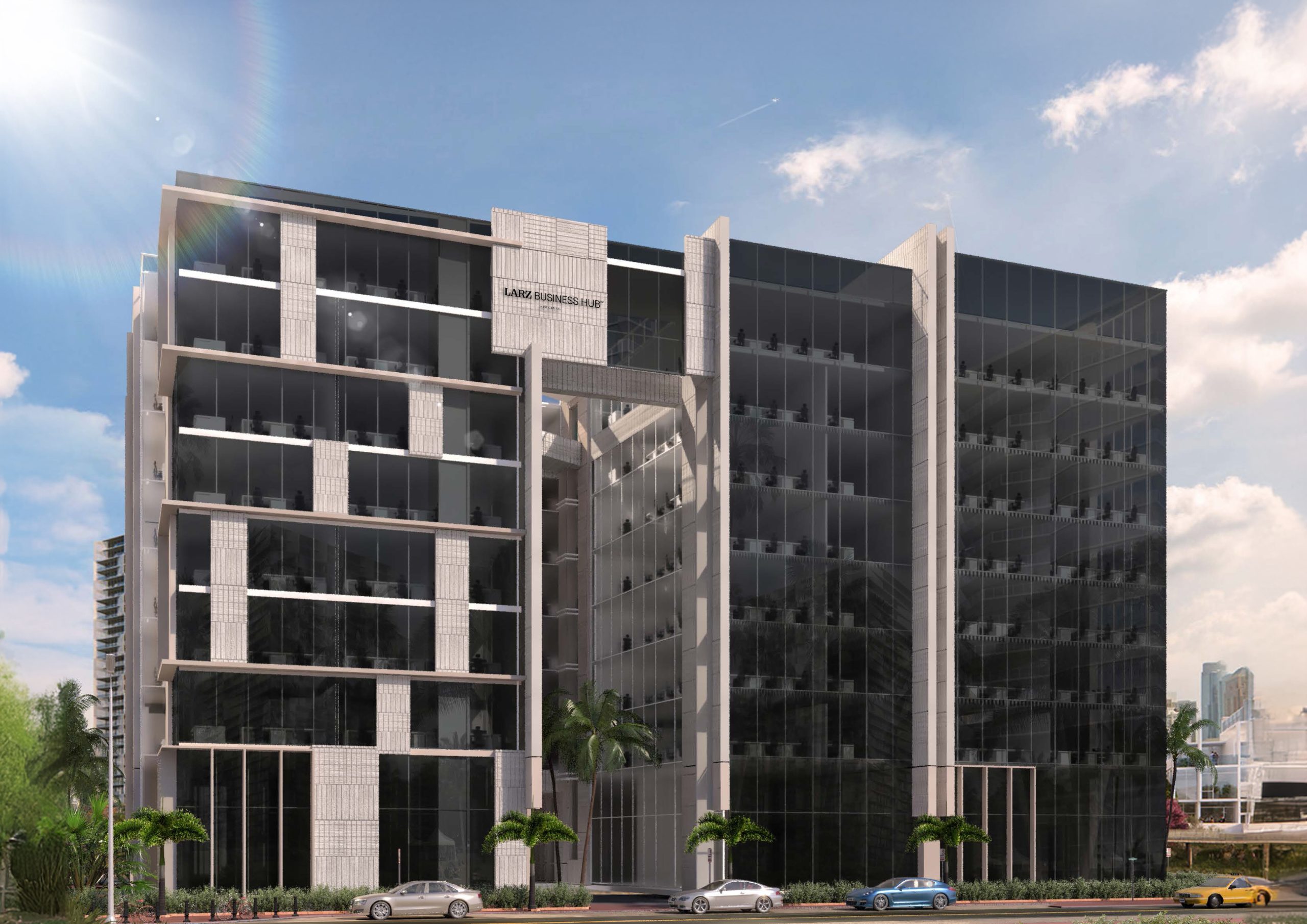 استلم مكتب في اكبر مولات العاصمة الجديدة مول لارز بيزنس هب بمساحة 180متراً