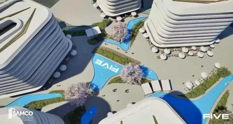 بادر بحجز مكتبك في مول ذا فايف العاصمة الجديدة 100 متراً