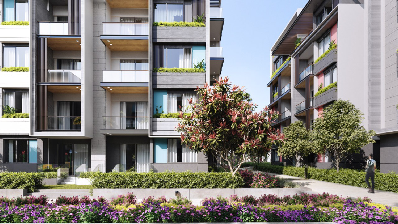 شقة للبيع في كمبوند ذا ايكون ريزيدنس 2 بمساحة 250م