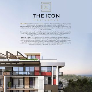 شقة للبيع في كمبوند ذا ايكون ريزيدنس 2 بمساحة 250م