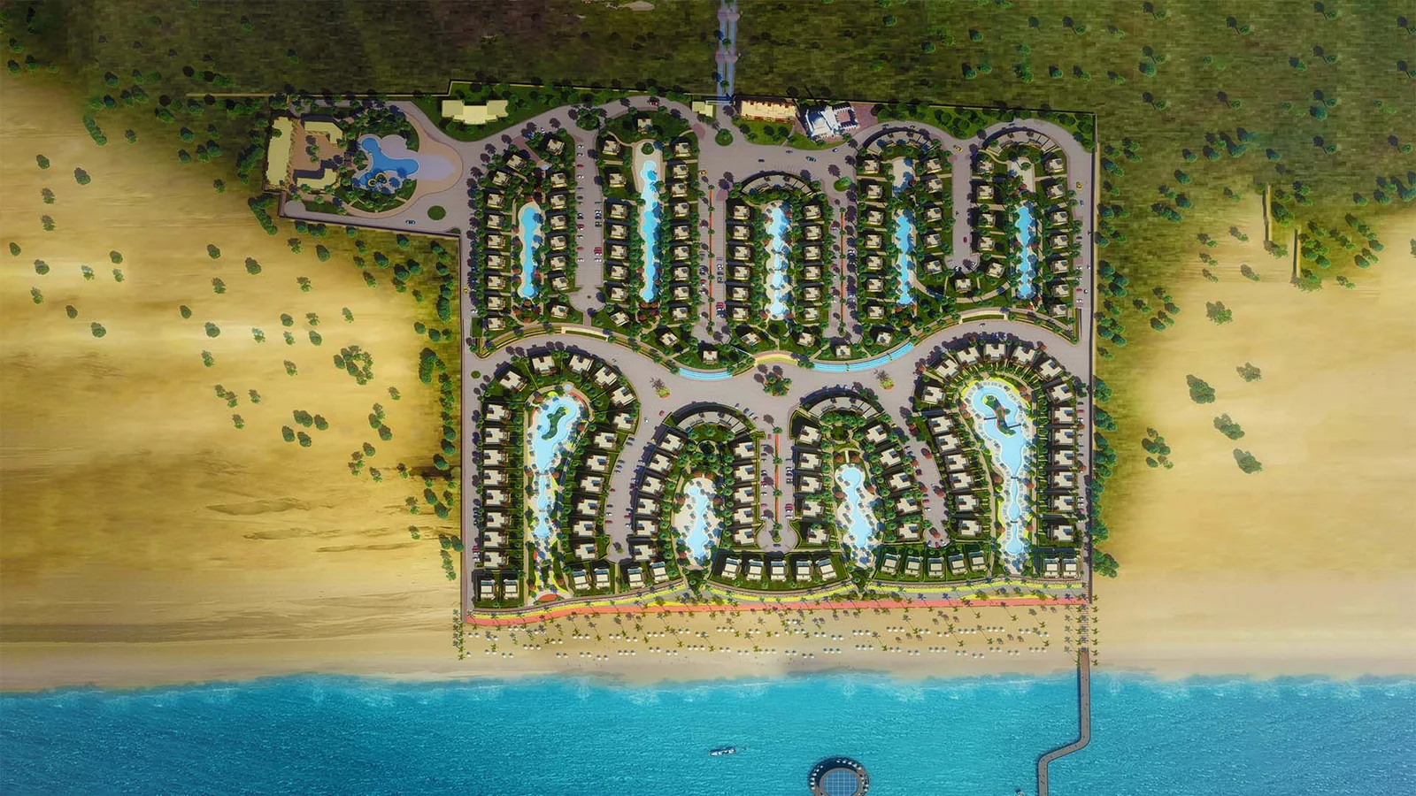 امتلك فيلا بالموقع الاكثر تميزا في قرية لاسيرينا