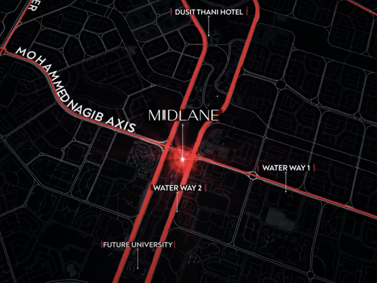 مكتب للبيع في مول ميدلين 40 متراً