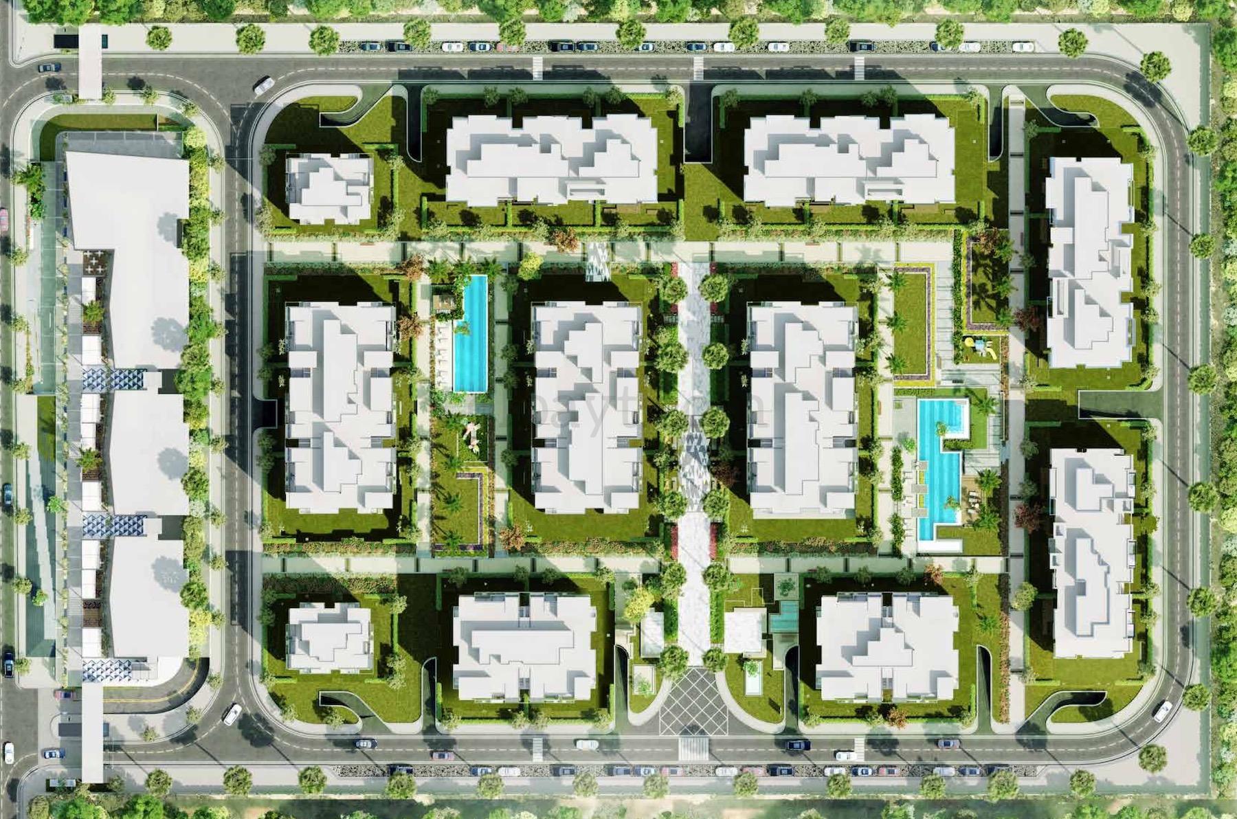 شقة للبيع في كمبوند ذا ايكون ريزيدنس 2 بمساحة 250م