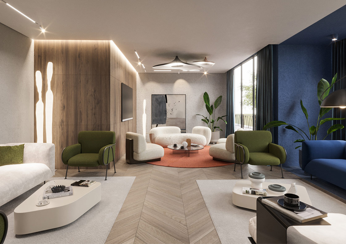 شقة للبيع بالقاهره الجديدة في كمبوند AZ Homes