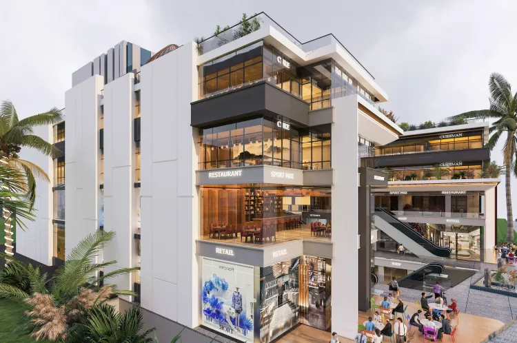 تملك محلك بأول قسط بأرقى موقع بمول اكس سكوير اوتنج سبوت