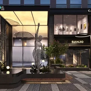 عقارات إدارية للبيع في مول بارك ستريت ايست 280متراً