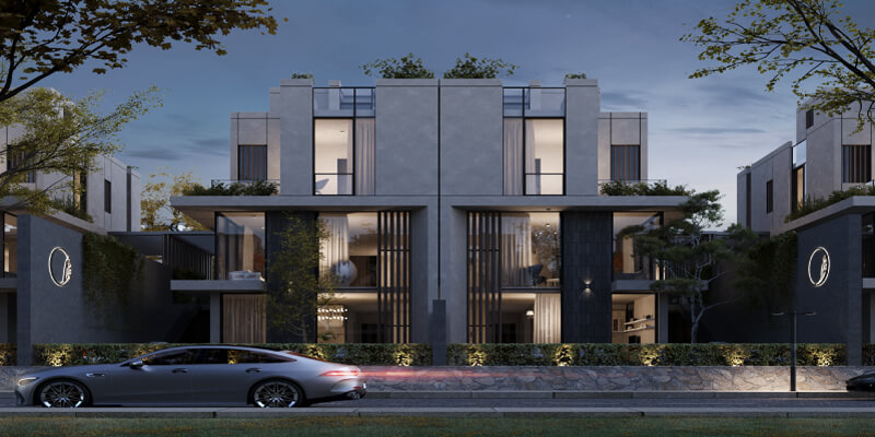 تاون هاوس بمساحة 300 متراً في كمبوند نوي التجمع الخامس