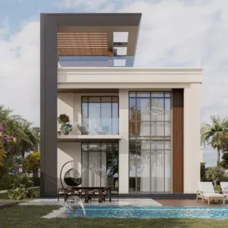 فيلا الأحلام في زايد الجديدة بكمبوند فالي فيو بمساحة 550 متراً