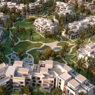 For sale in installments a townhouse of 500 meters in Advida Compound