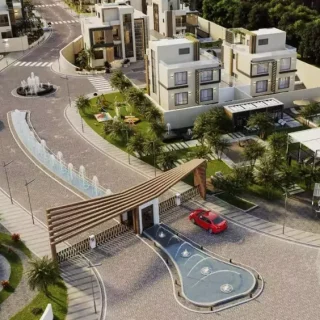 At an attractive price a 410 sqm townhouse in the wonderful Advida View Compound