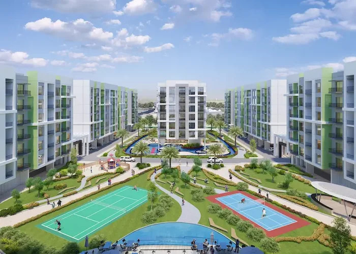 للبيع بالتقسيط شقة 120 متراً في كمبوند بارك سنترال