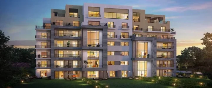 للبيع بالتقسيط شقة 135 متراً في كمبوند ديستريكت 6