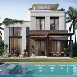 امتلك بنتهاوس في كمبوند كريسنت ووك بقسط 8% على 8 سنوات