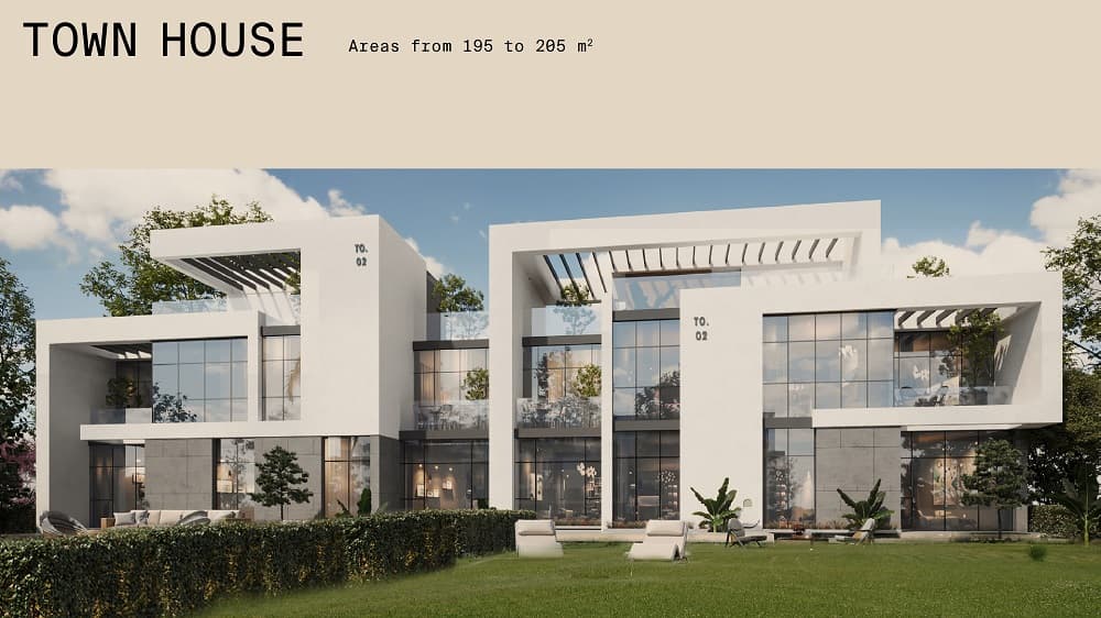 امتلك تاون هاوس في كمبوند كيو هيلز زايد الجديدة بتسهيلات تصل إلى 7 سنوات