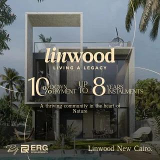 فيلل للبيع في كمبوند لين وود التجمع الخامس بتسهيلات في السداد ومقدم 10% فقط