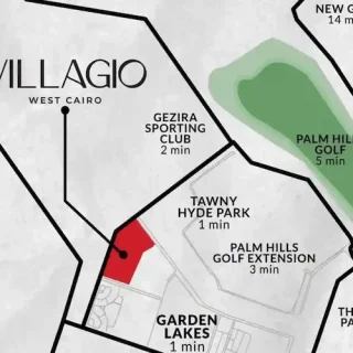 فيلا للبيع في كمبوند فيلاجيو اكتوبر بتسهيلات في السداد ومقدم 5% فقط