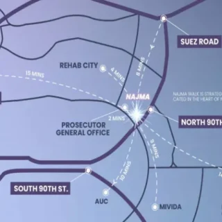 سارع بحجز صيدليتك الآن في أحدى مشروعات شركة ساوث قرنقل مول نجمة ووك