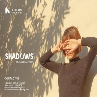 عيادة رائعة 60 م للبيع في موقع مميز جدا داخل مول شادو بيزنس بارك