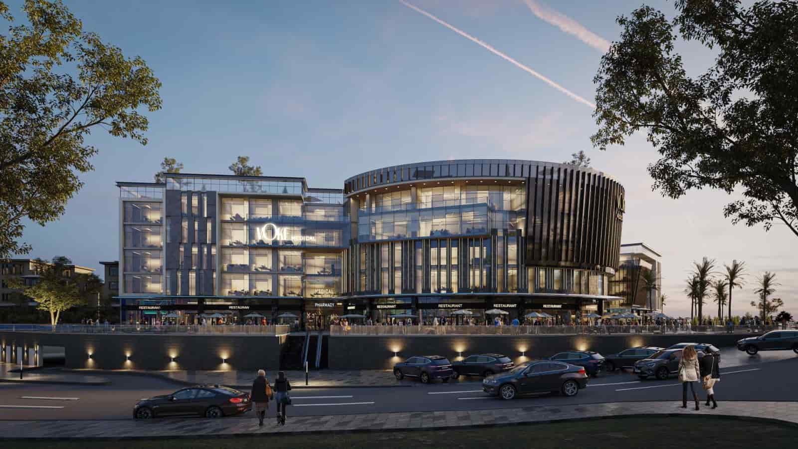 مكتب للبيع في مول فوك 100 متراً