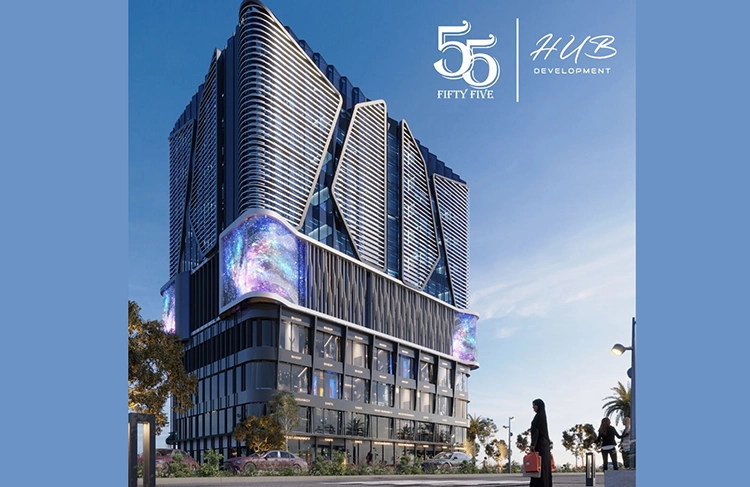 مول فيفتي فايف العاصمة الإدارية الجديدة HUB للتطوير العقاري – Fifty Five Mall New Capital
