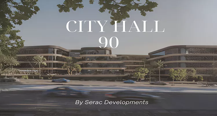 مكتب للبيع في مول سيتي هول 90 بفيو رائع أقتنص الفرصة واحجز الان