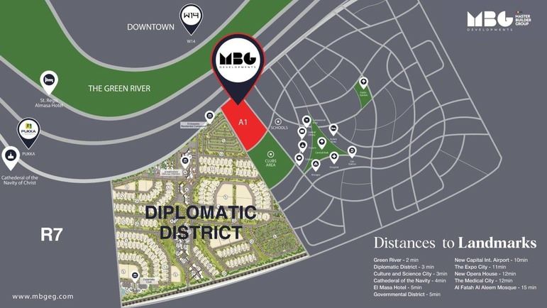 كمبوند ديبلو ايست العاصمه الإدارية الجديدة ماستر بيلدر جروب للتطوير العقاري – Diplo East Compound New Capital