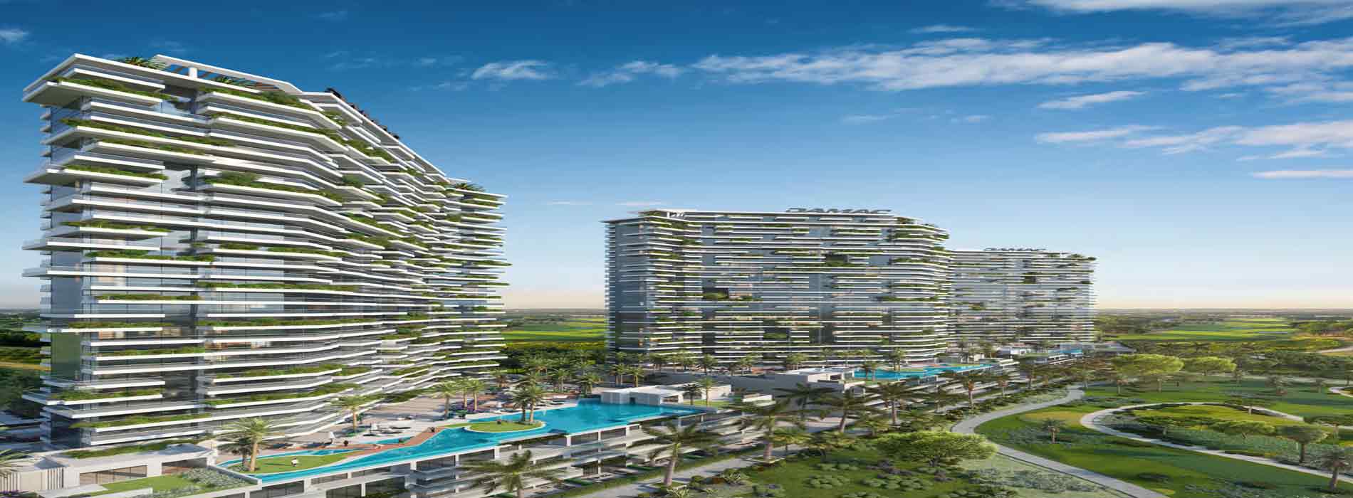 ابراج غولف غرينز – Golf Greens Tower Damac Hills