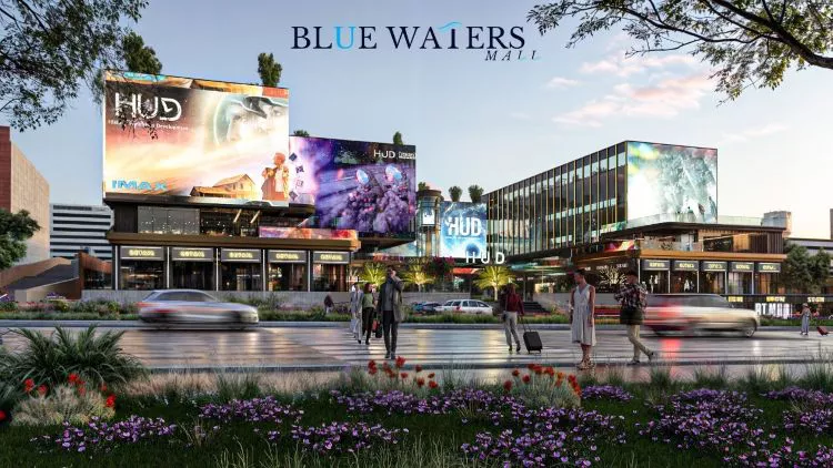 Blue Waters Mall New Cairo HUD Developments