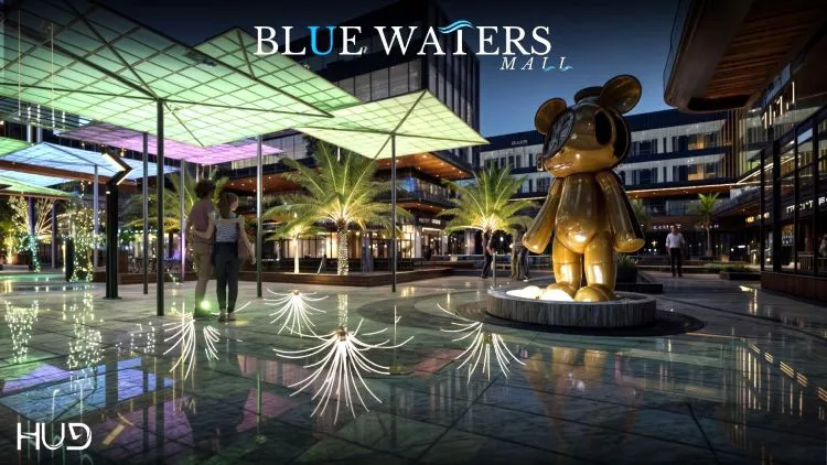 Blue Waters Mall New Cairo HUD Developments