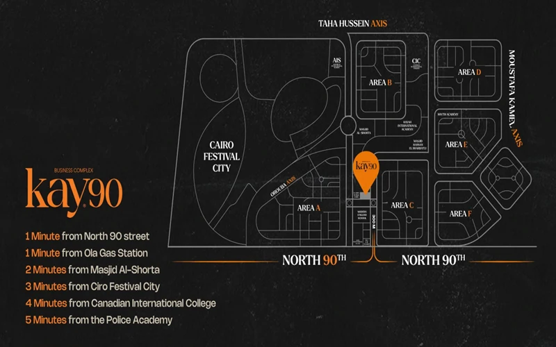 امتلك عيادتك الآن في كاي 90 مول بأسعار مُميزة وأنظمة سداد مُنوعه ومساحات تبدأ من 80 متر