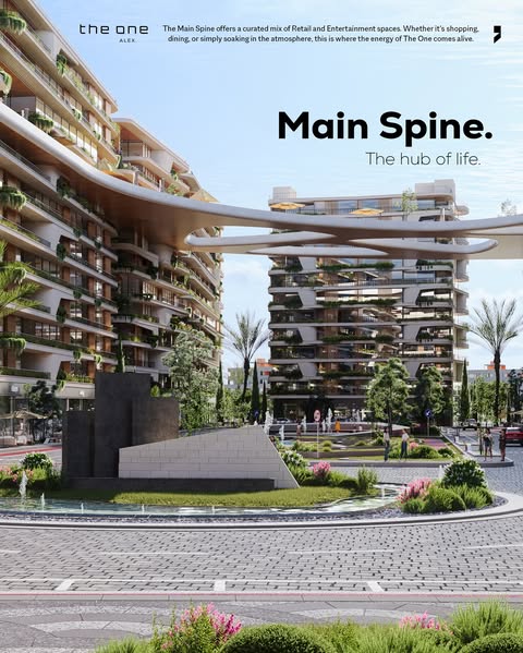 كمبوند ذا وان الس وير سموحة – the one by elsewhere